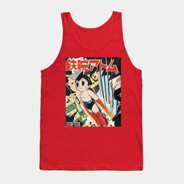 Vintage, Authentic Astro Boy No. 2 Tank Top by offsetvinylfilm